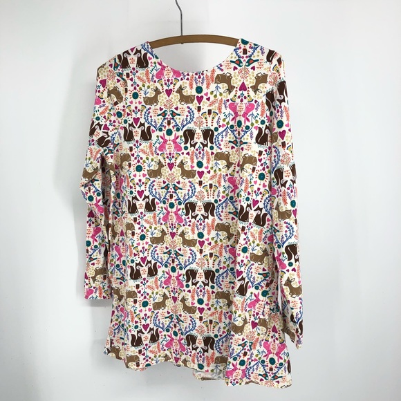 Lands' End Other - Lands End girls XL forest animal shirt